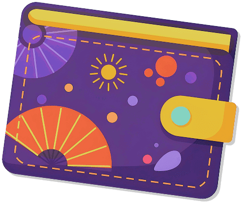 wallet icon illustration